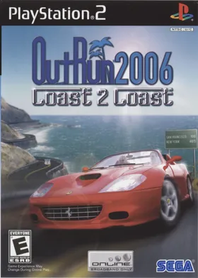 OutRun 2006 - Coast 2 Coast box cover front